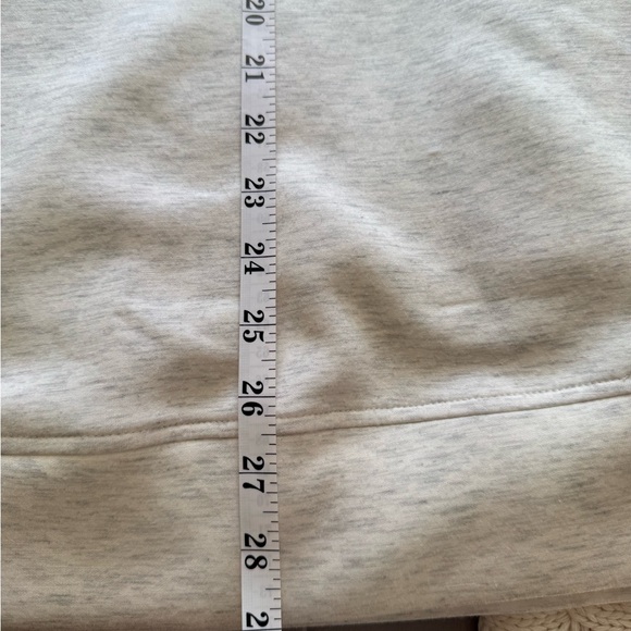 Lane Bryant Gray 3/4 Zip Hoodie - 26/28 - Picture 6 of 10